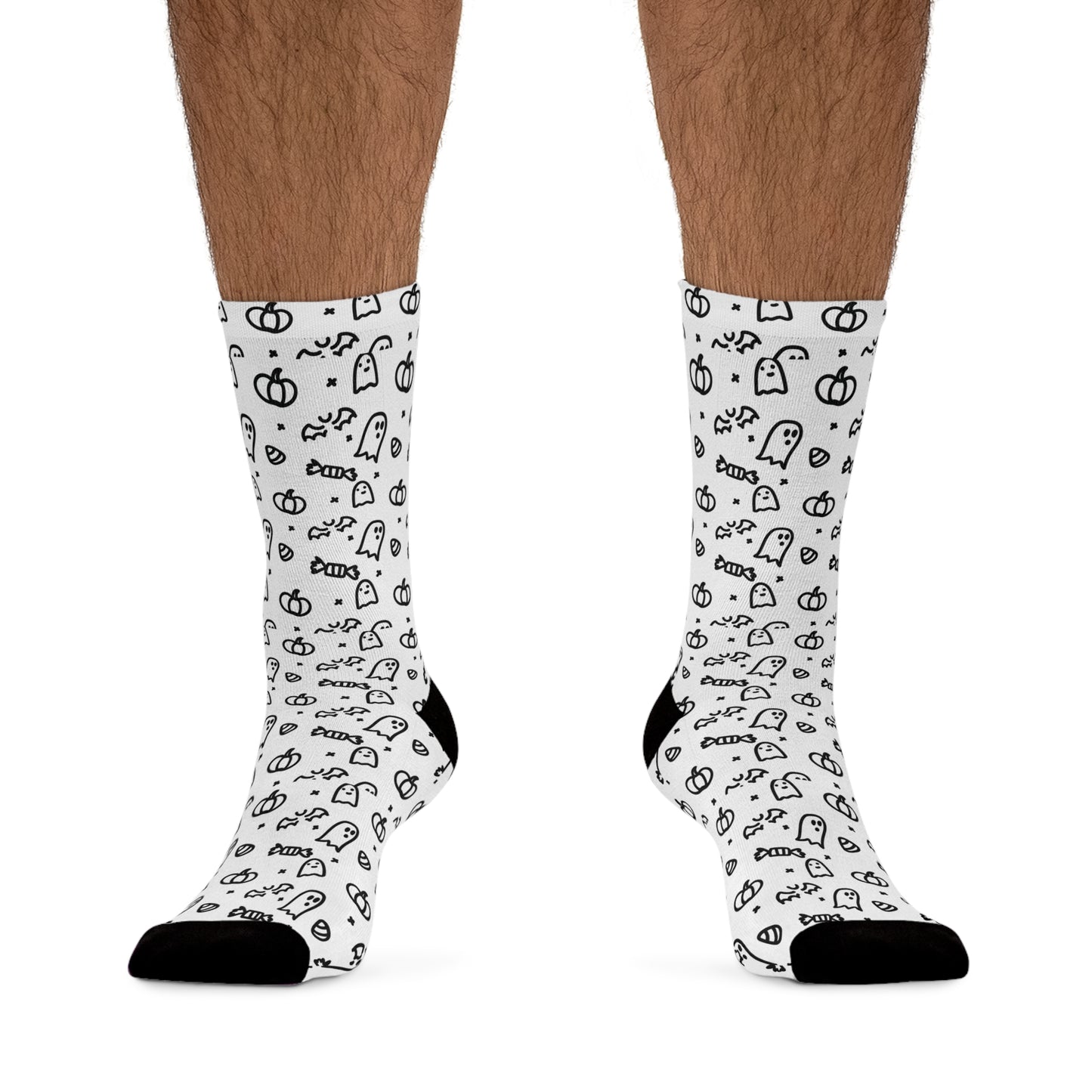 Eco-Friendly Recycled Poly Socks "Spooky"