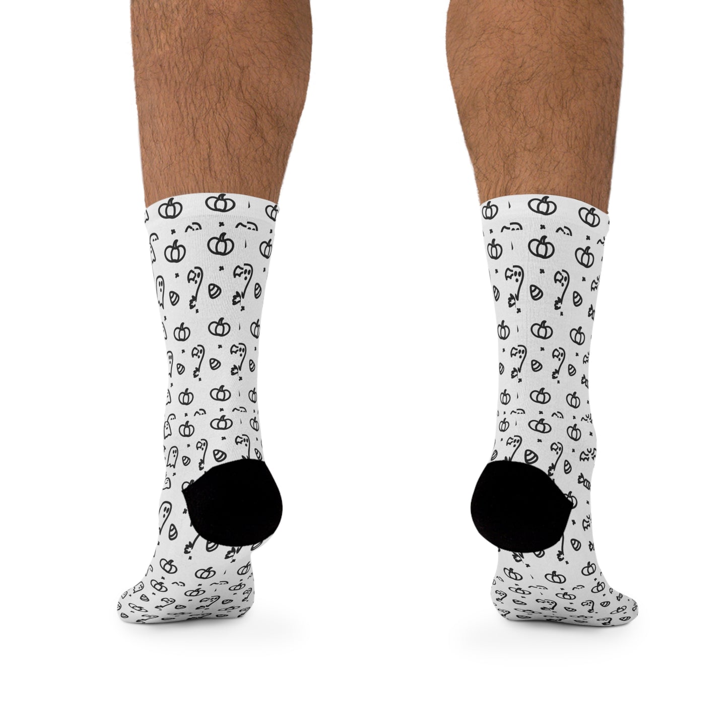 Eco-Friendly Recycled Poly Socks "Spooky"